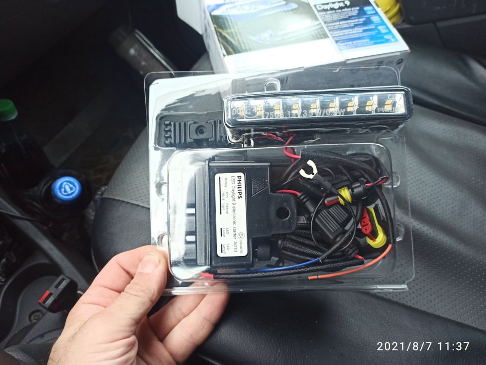 ДХО philips в ЛАРГУС — Lada Ларгус, 1,6 л, 2015 года | тюнинг | DRIVE2