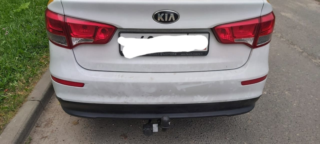 Киа рио 3, установка фаркопа — DRIVE2