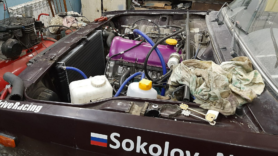 Турбо Нива мотор в классику (ч.12) радиатор 2110 или отличное ...