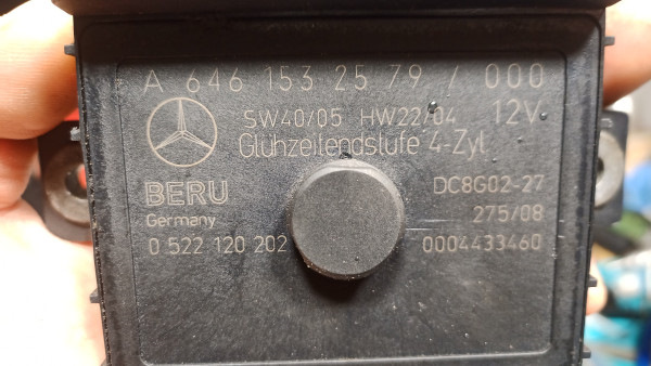 Ремонт блока свечей накала Mercedes a6461532579 — DRIVE2