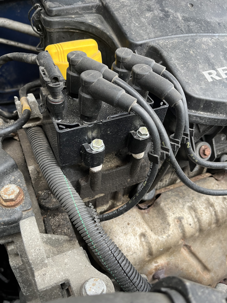 Катушка модуль зажигания - Renault Kangoo (1G), 1,4 л, 2001 года электроника DRI