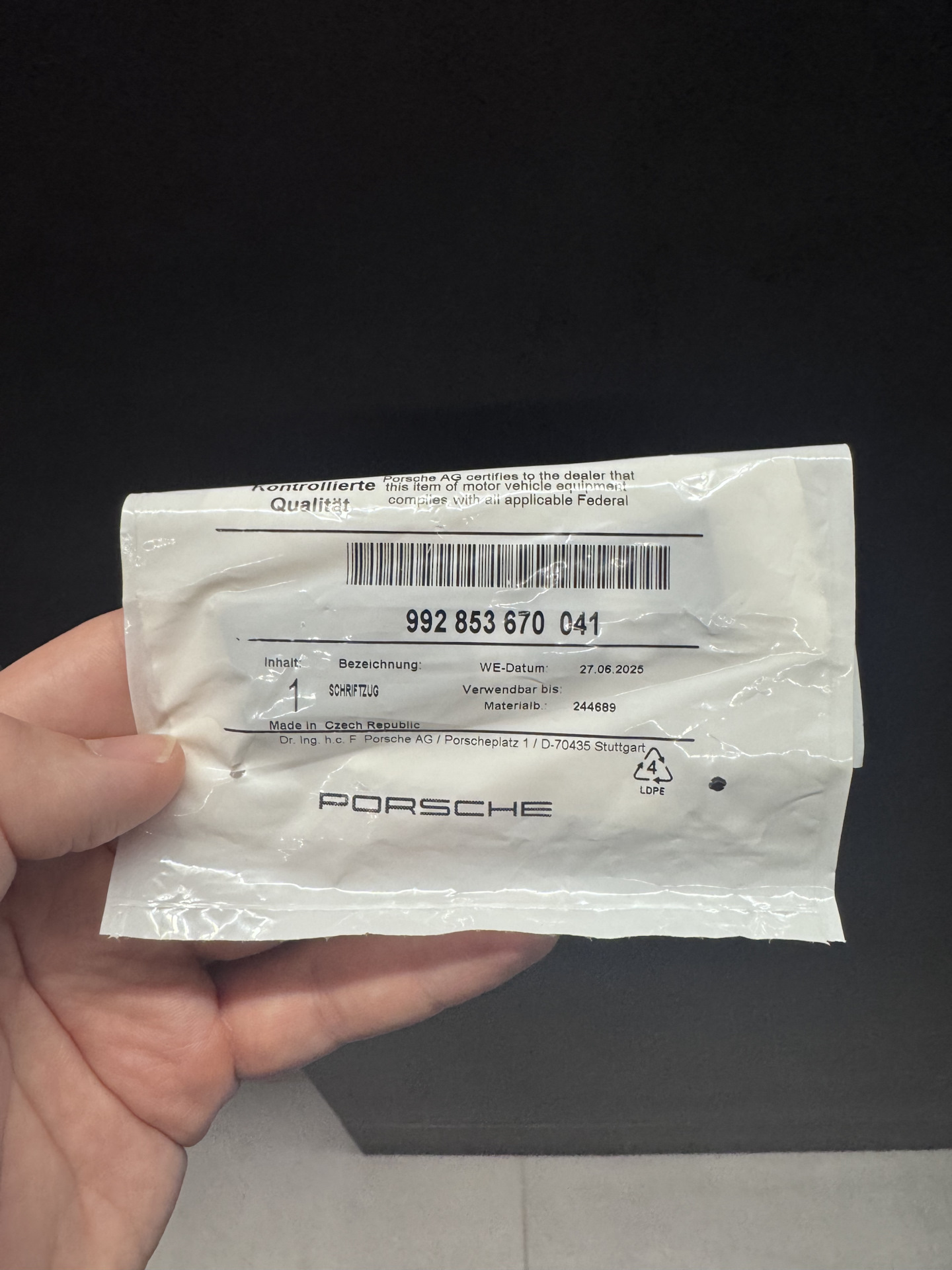 Фото в бортжурнале Porsche 911 (992)