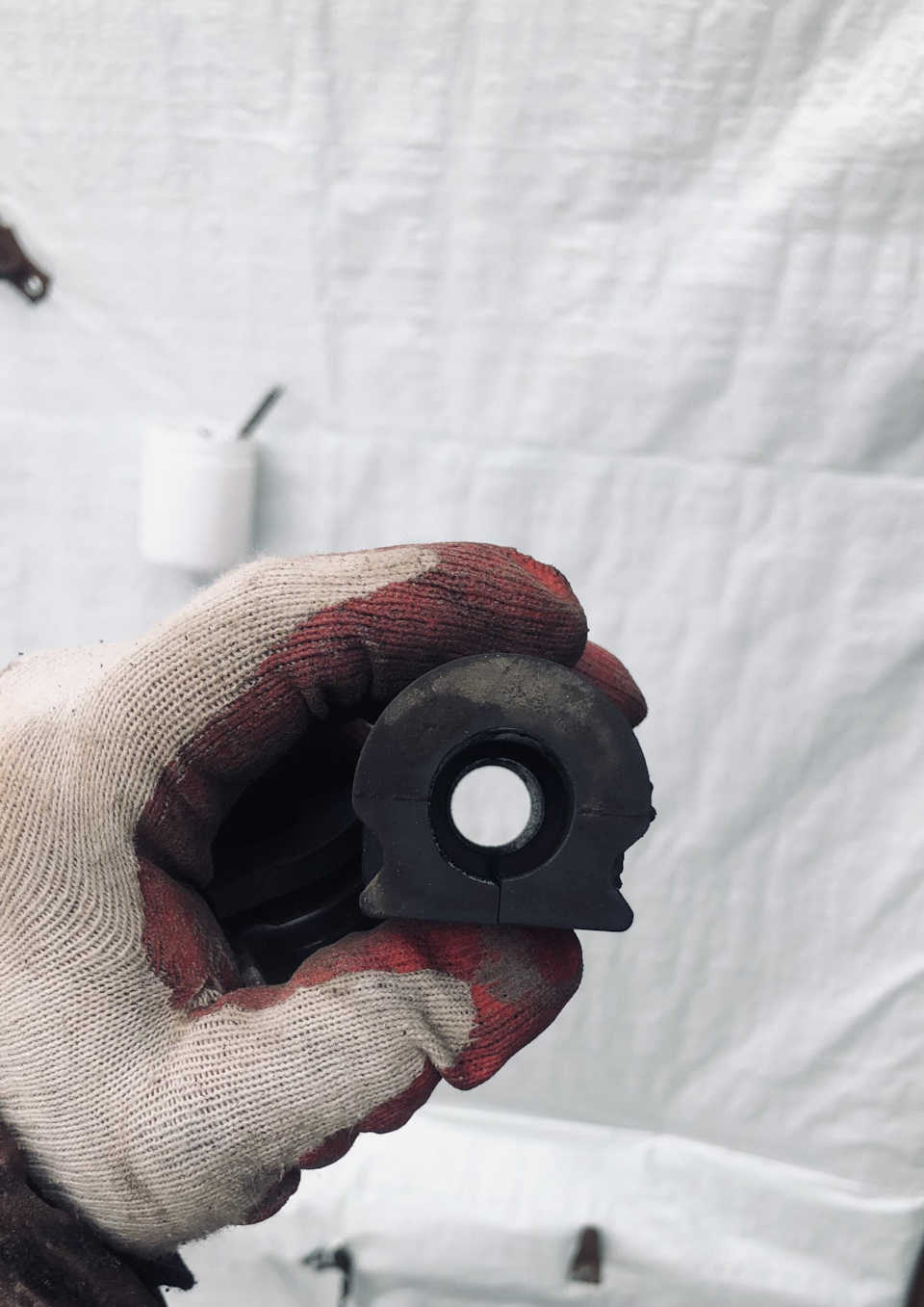 Прощай скрип втулок стабилизатора — Skoda Rapid (1G), 1,6 л, 2015 года ...