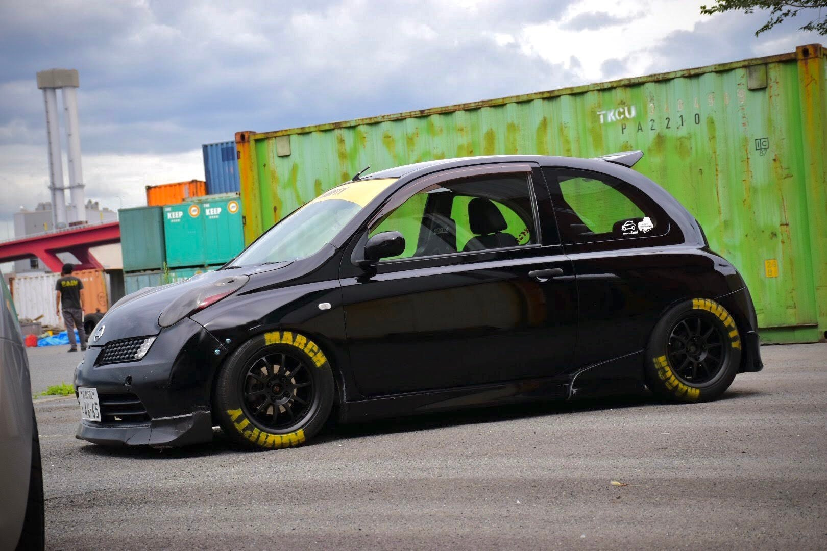 Nissan Micra stance