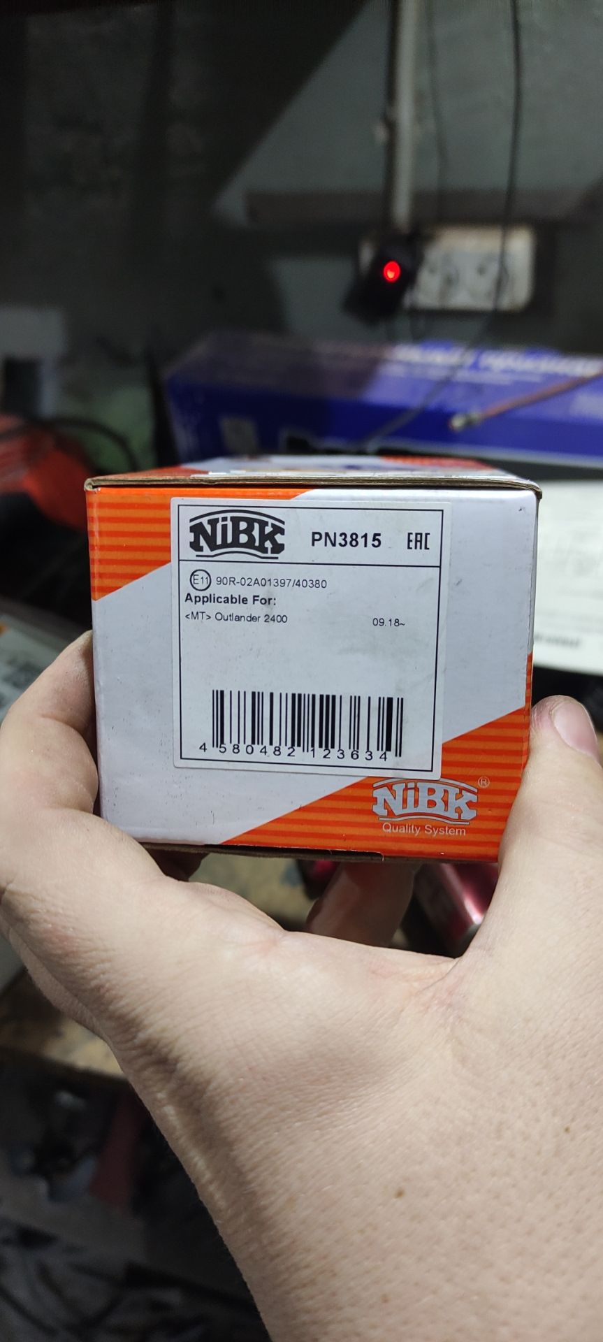 PN3815 Тормозные колодки (дисковые), задние NIBK | Запчасти на DRIVE2