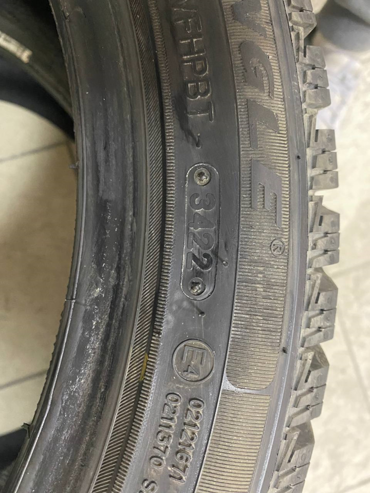 Шины зимние шипованные Triangle Group 225/45 R18. Б/у | 13 000 ₽ в ...