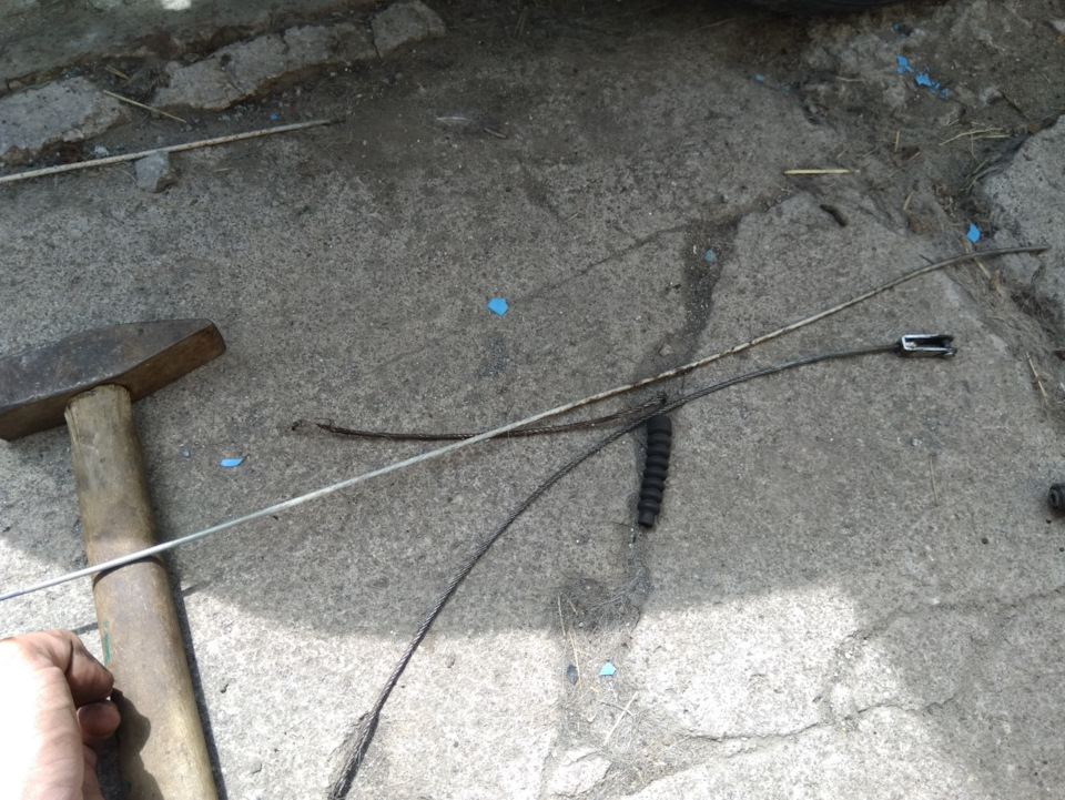 Обрыв троса сцепления! Выход есть — Nissan Primera (P10), 1,6 л., 1992 ...