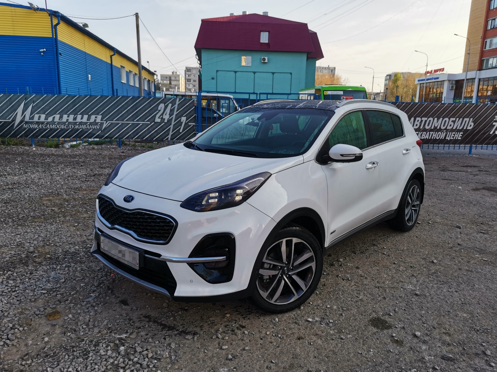 Мойка самообслуживания. — KIA Sportage (4G), 2,4 л, 2019 года | мойка |  DRIVE2