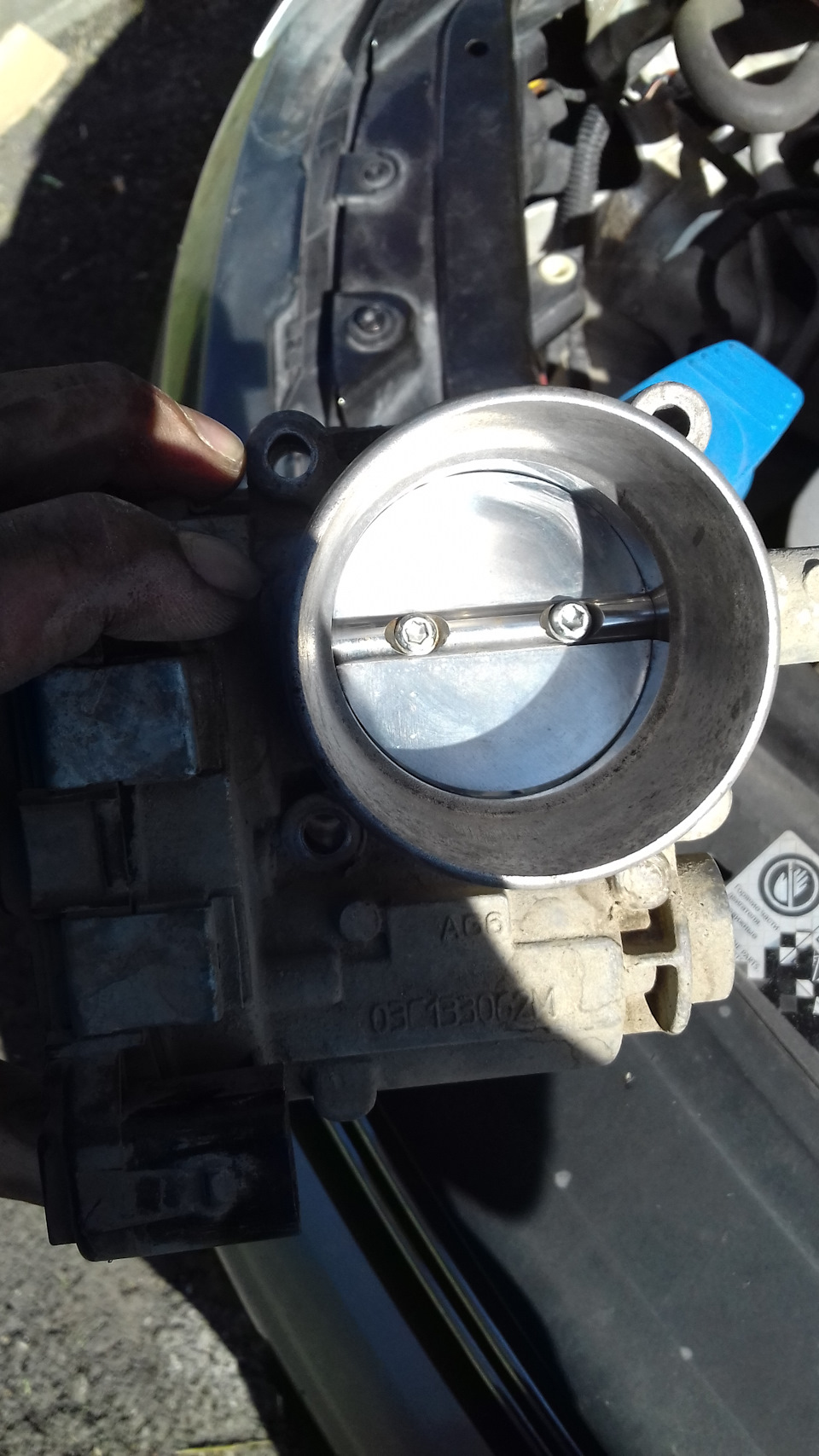 8.После — Volkswagen Polo Sedan