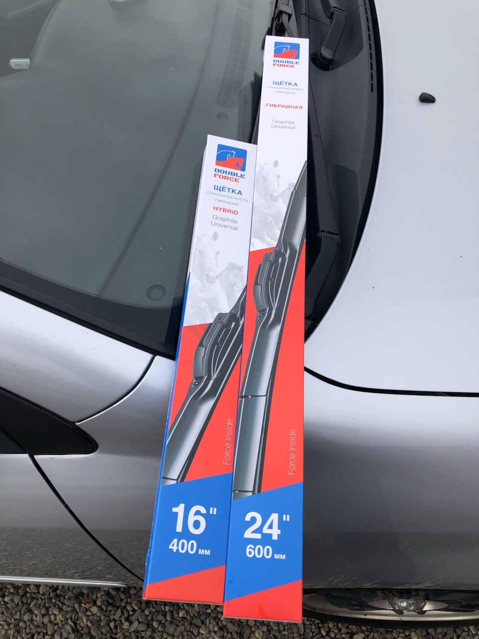 Щетки стеклоочистителей гибридные Double Force — Toyota Allex, 1,5 л ...