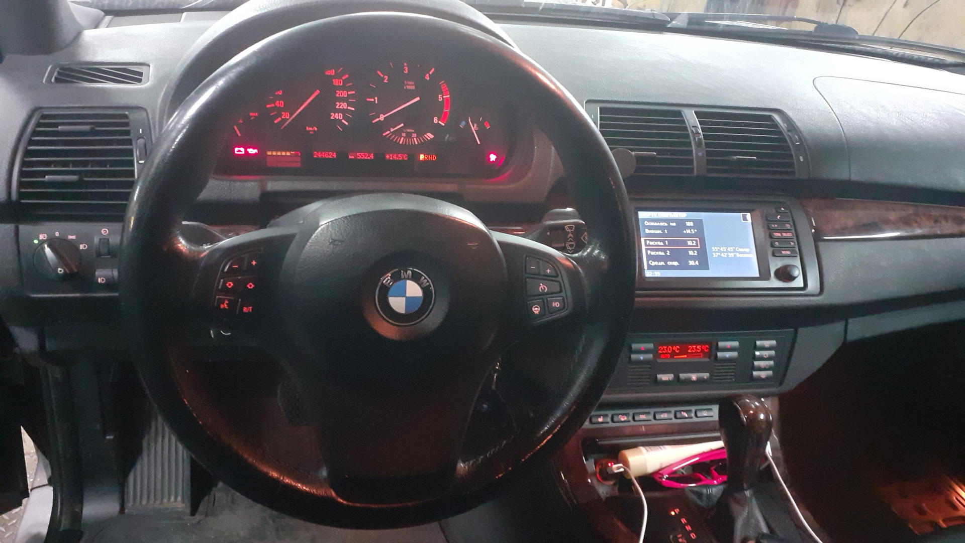 Руль с подогревом. Поставил — BMW X5 (E53), 3 л, 2005 года | другое ...