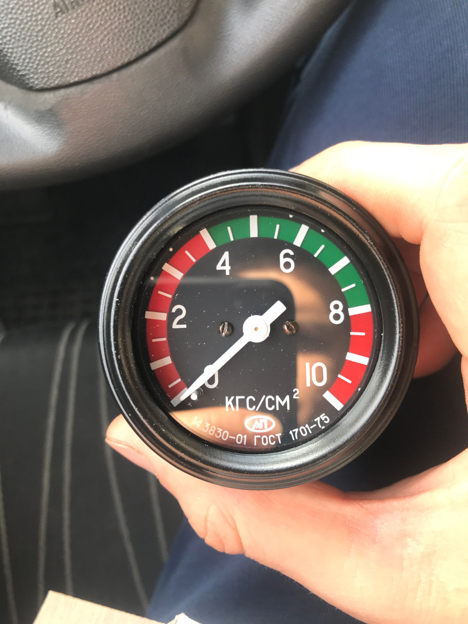 Механический датчик давления масла — Lada 21054, 1,7 л, 2006 года ...