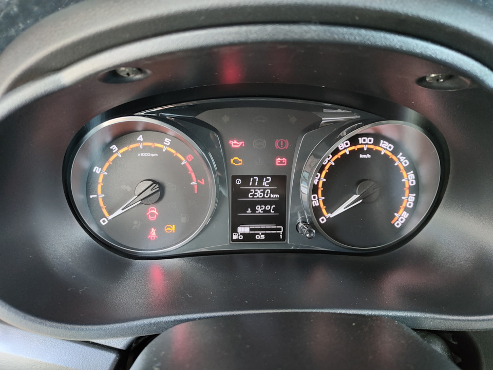 Регулировка углов развал-схождения, дубль 2 — Lada Гранта (2G) FL, 1,6 ...