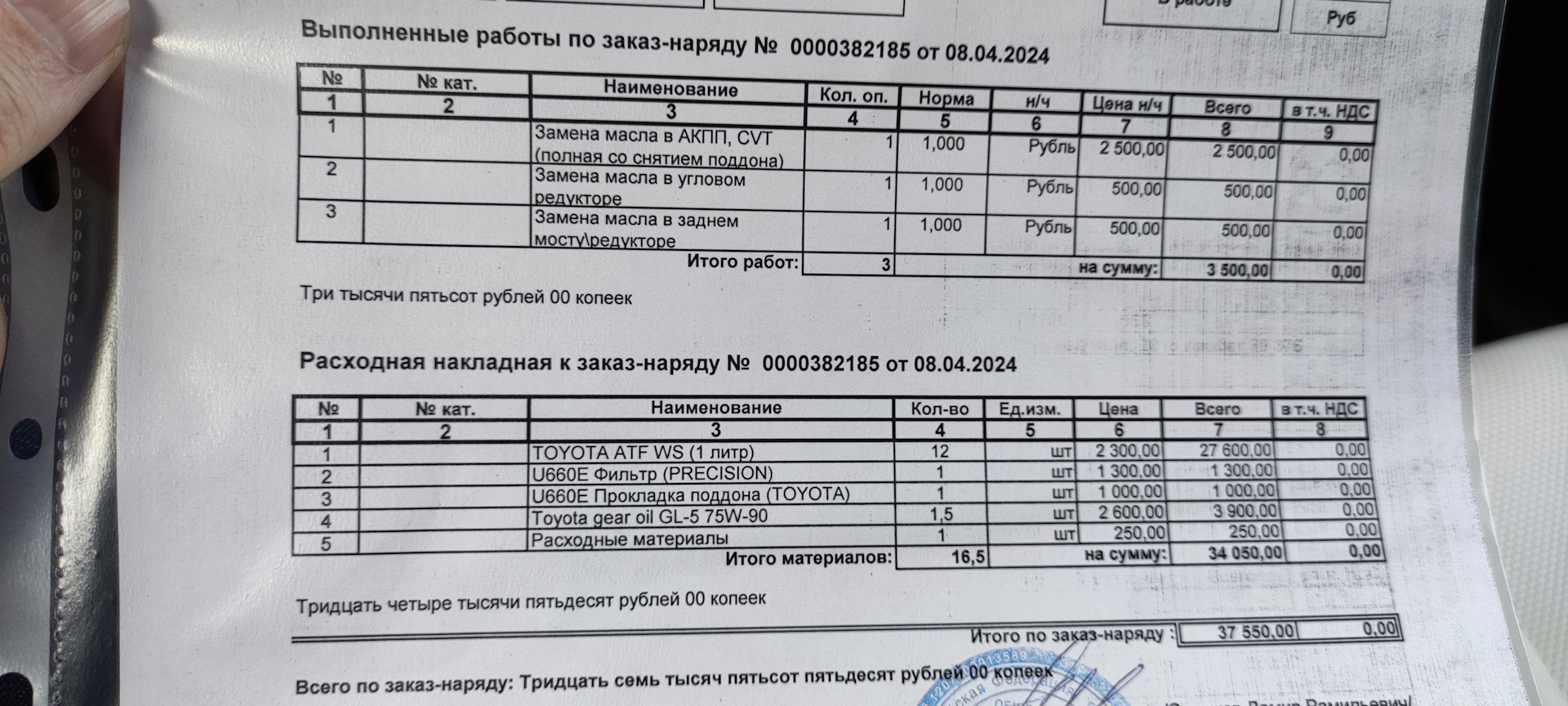 Замена масла в АКПП (полная) и масло в редукторах — Lexus RX (4G), 2 л,  2018 года | плановое ТО | DRIVE2