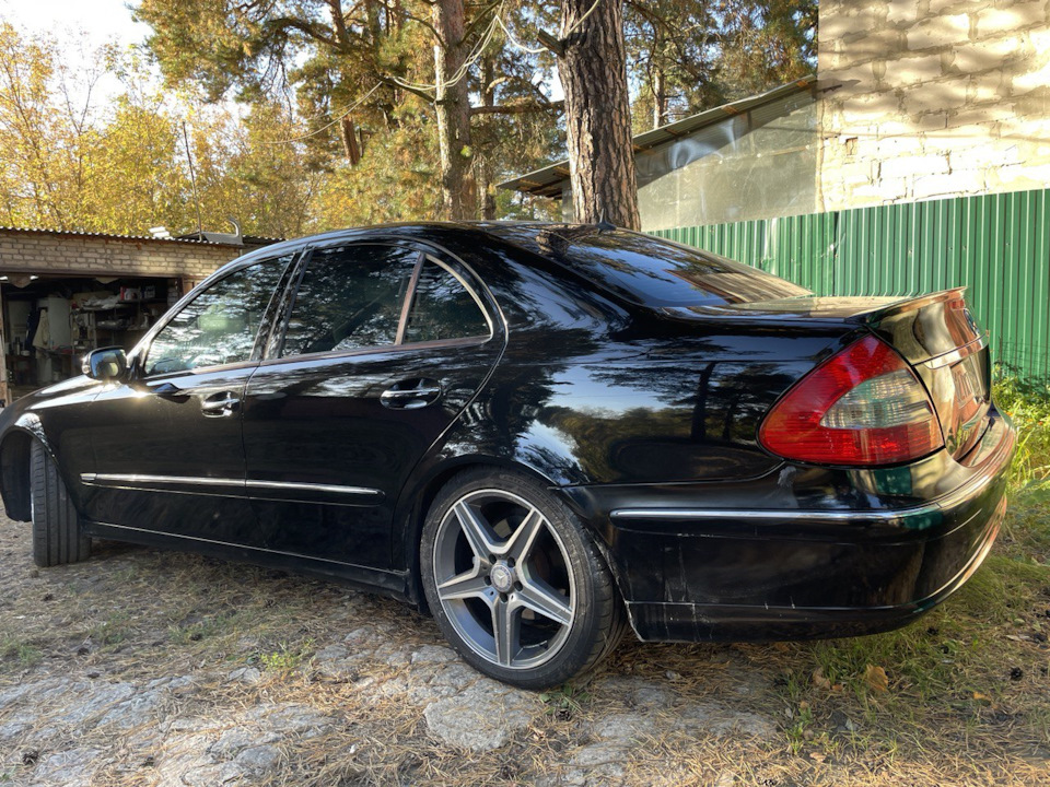 #13 Полировка своими силами — Mercedes-Benz E-class (W211), 1,8 л, 2006 ...