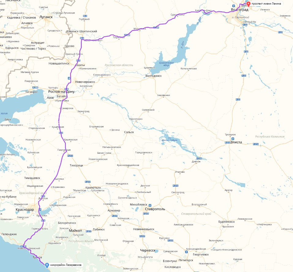 Сколько км до тимашевска. Саратов Лазаревское карта. Дорога в Сочи через Волгоград. В Сочи через Волгоград.