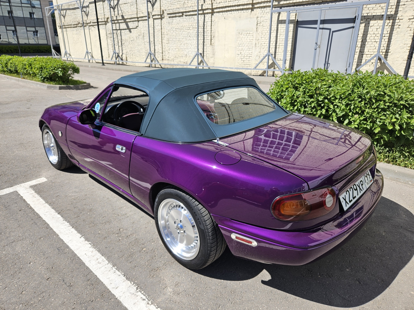 Эпопея с крышей — Mazda MX-5/Miata (NA), 1,8 л, 1997 года | стайлинг |  DRIVE2