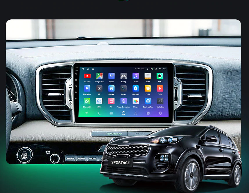 Прошивка штатного ГУ — KIA Sportage (4G), 2 л, 2017 года | аксессуары ...