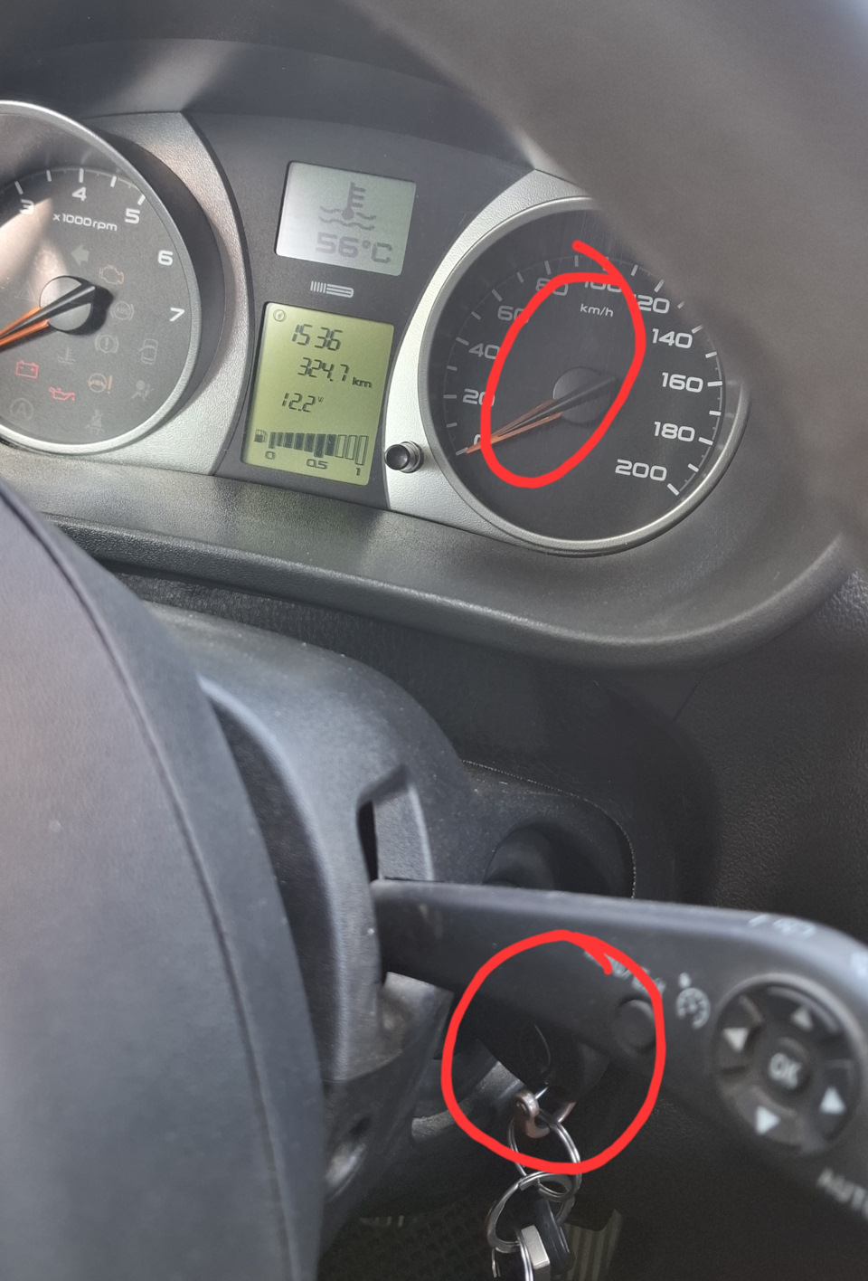 Photo from the logbook Lada Granta liftback (1G)
