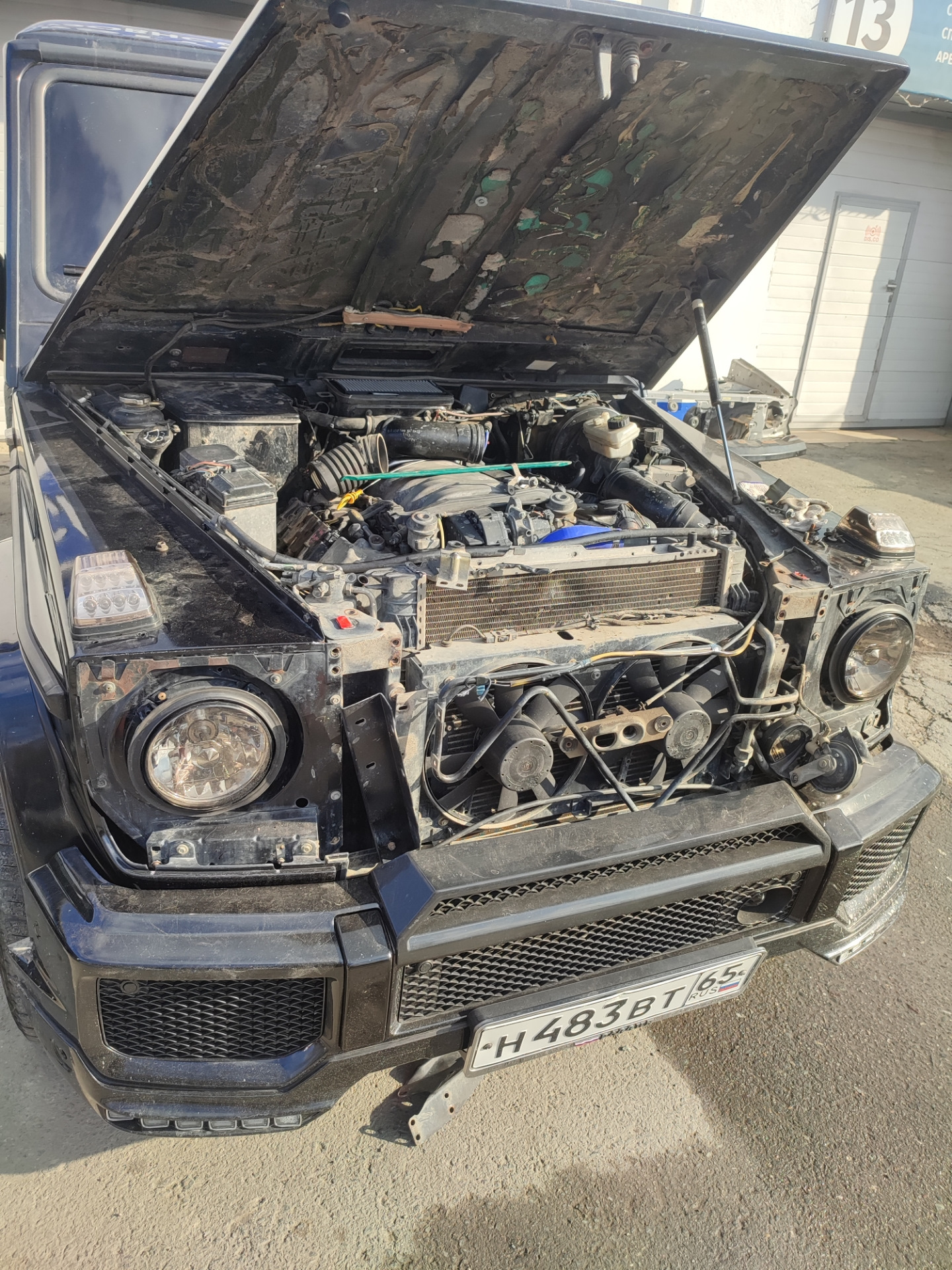 Сгорела обмотка генератора — Mercedes-Benz G-Class (W463), 5,5 л, 2000 ...