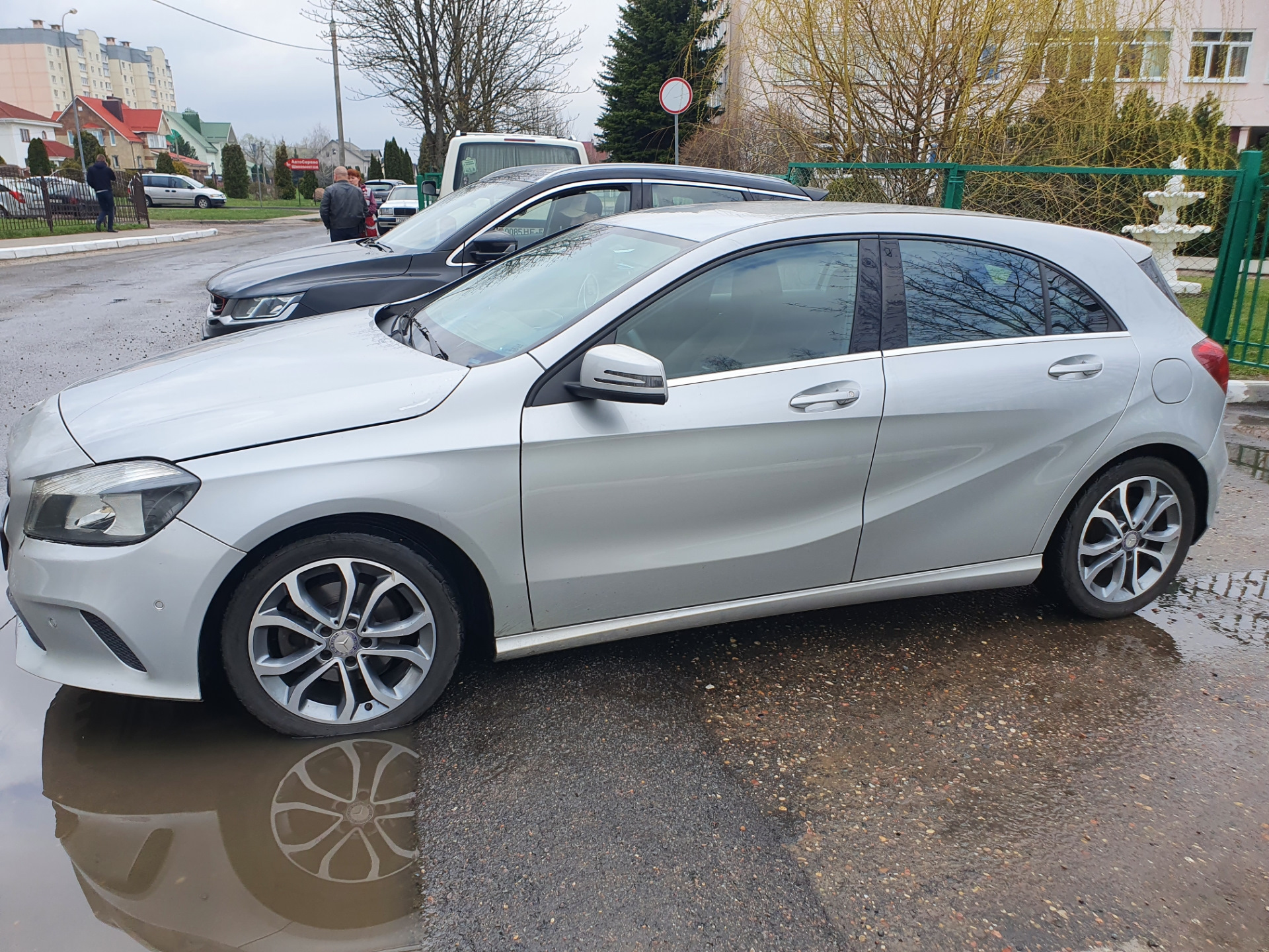 Переобулся в лето — Mercedes-Benz A-Class (W176), 1,6 л, 2017 года ...