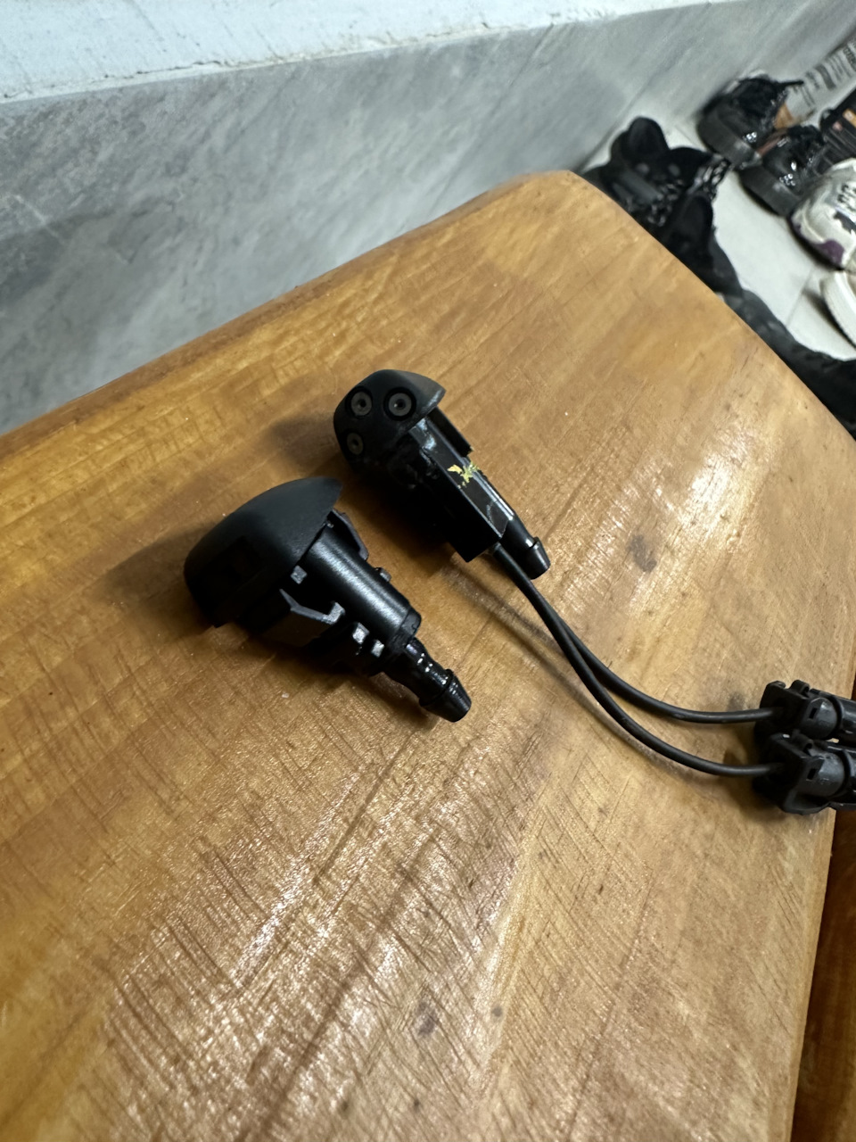 Замена форсунок стеклоомывателя. — Hyundai Palisade, 3,5 л, 2023 года ...