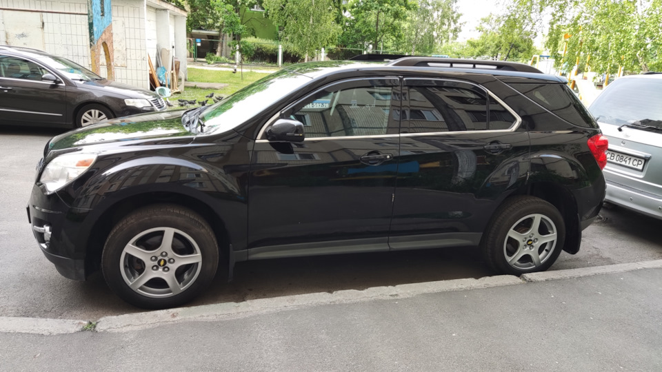 Новые диски, датчики давления — Chevrolet Equinox (2G), 2,4 л, 2015 ...