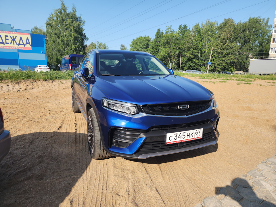 Фото в бортжурнале Geely Tugella