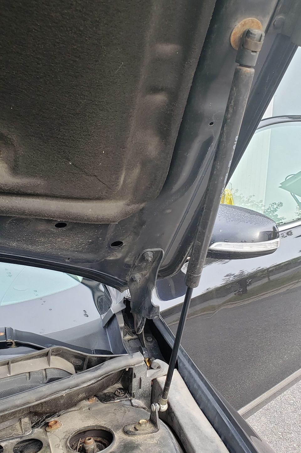 ТО120. Упоры капота. Налог. Диагностика ГУР. — Nissan Teana (J32), 2,5 ...