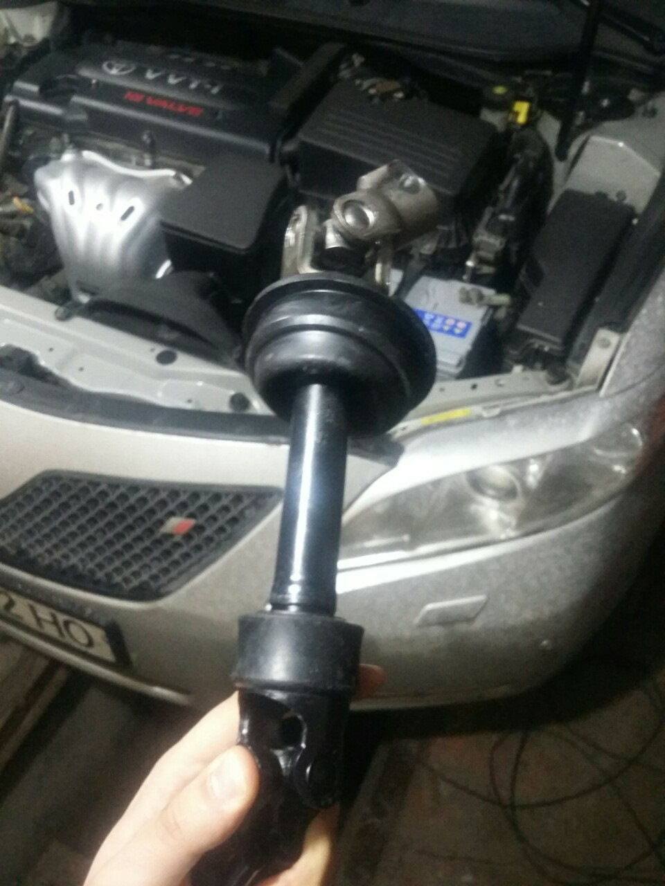 Стук и люфт руля. Замена рулевого вала. — Toyota Camry (XV40), 2,4 л ...