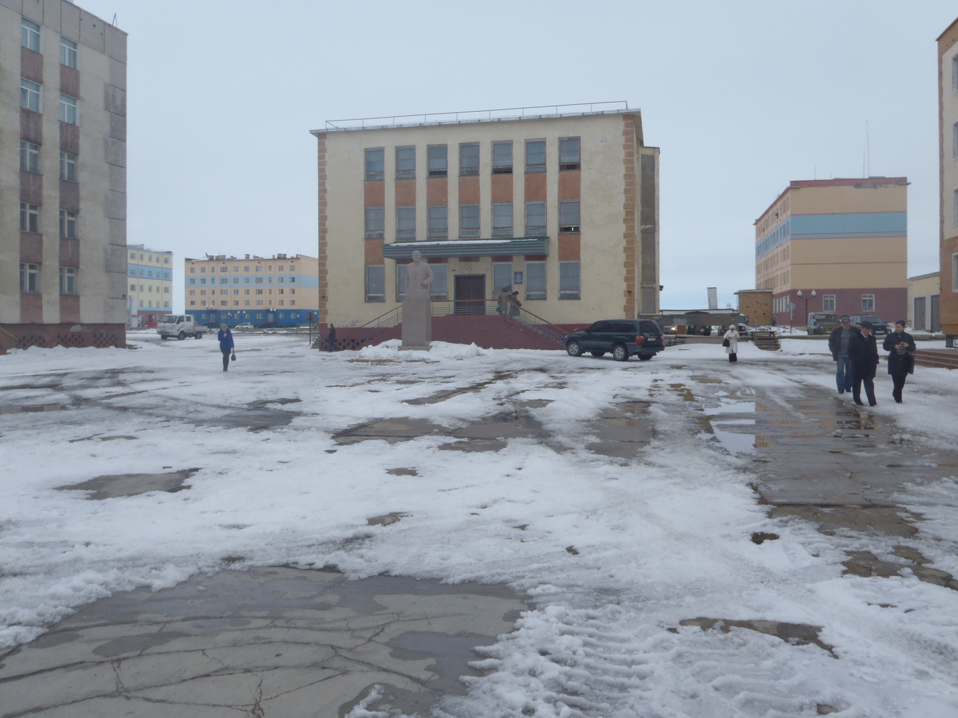 Певек северное сияние