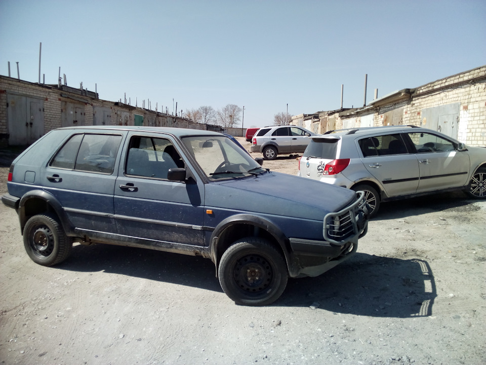 Выгул кантрика и проверка состояния — Volkswagen Golf Country, 1,8 л ...