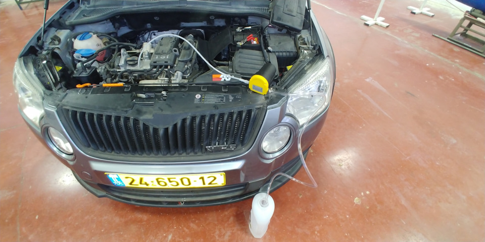 Photo from the logbook Skoda Yeti