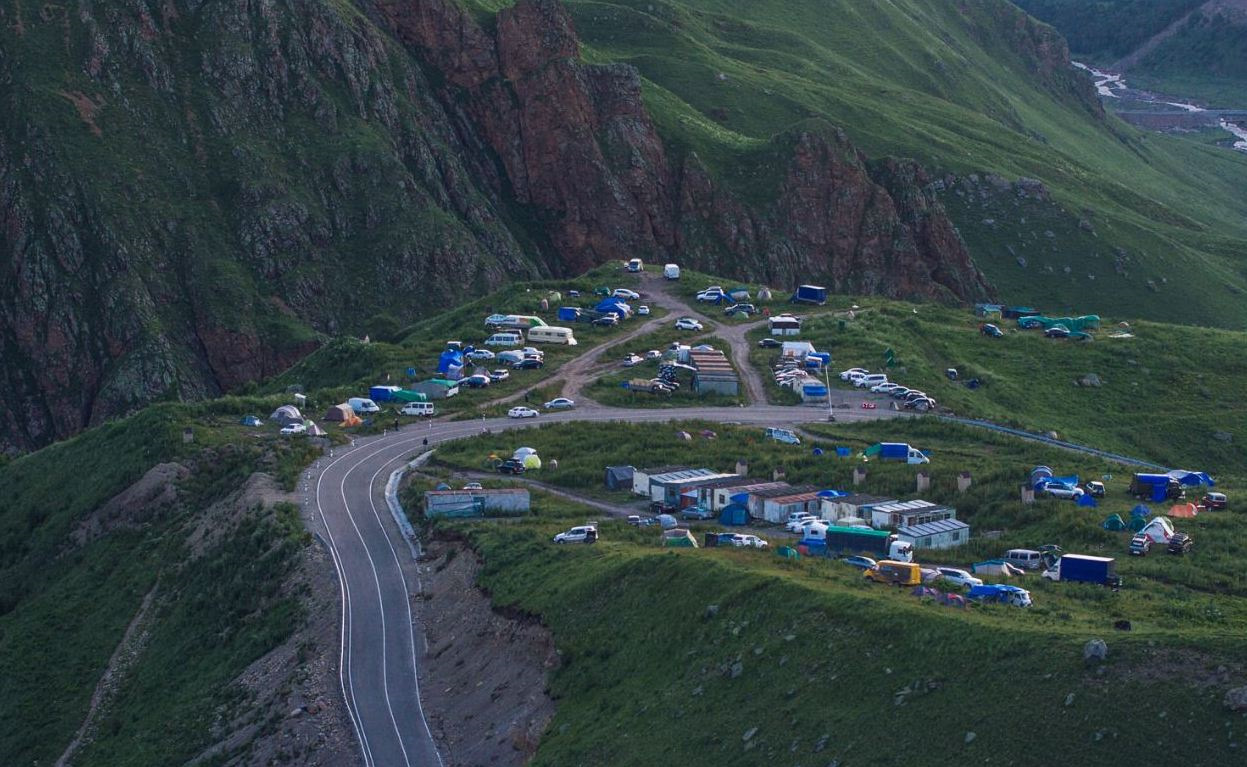 Джилы Су палаточный лагерь