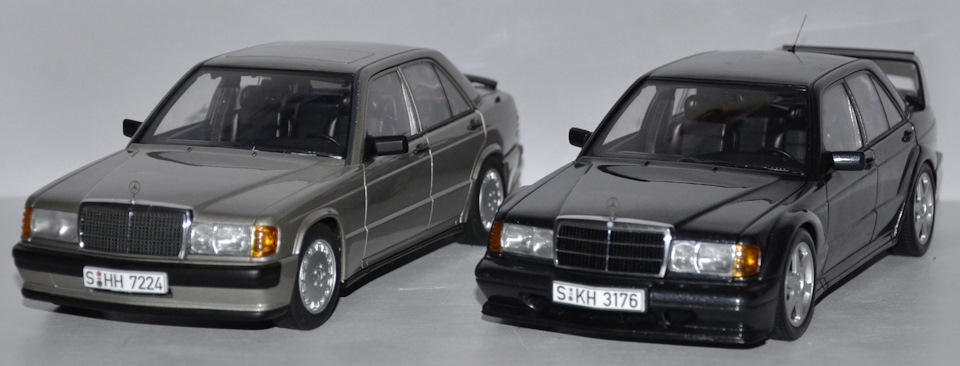 ミニカー AUTOart Mercedes-Benz 190E 2.3-16 1/18 AutoArt 1/18 Mercedes 190E 2.3-16 1984 W201 vs Mercedes 190E