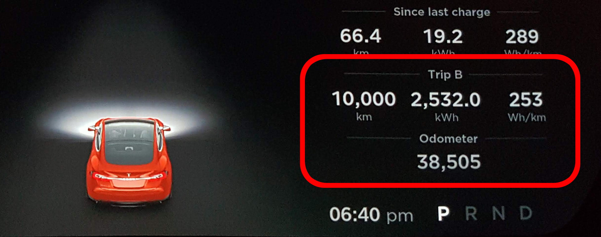 Тесла едет 1000 км
