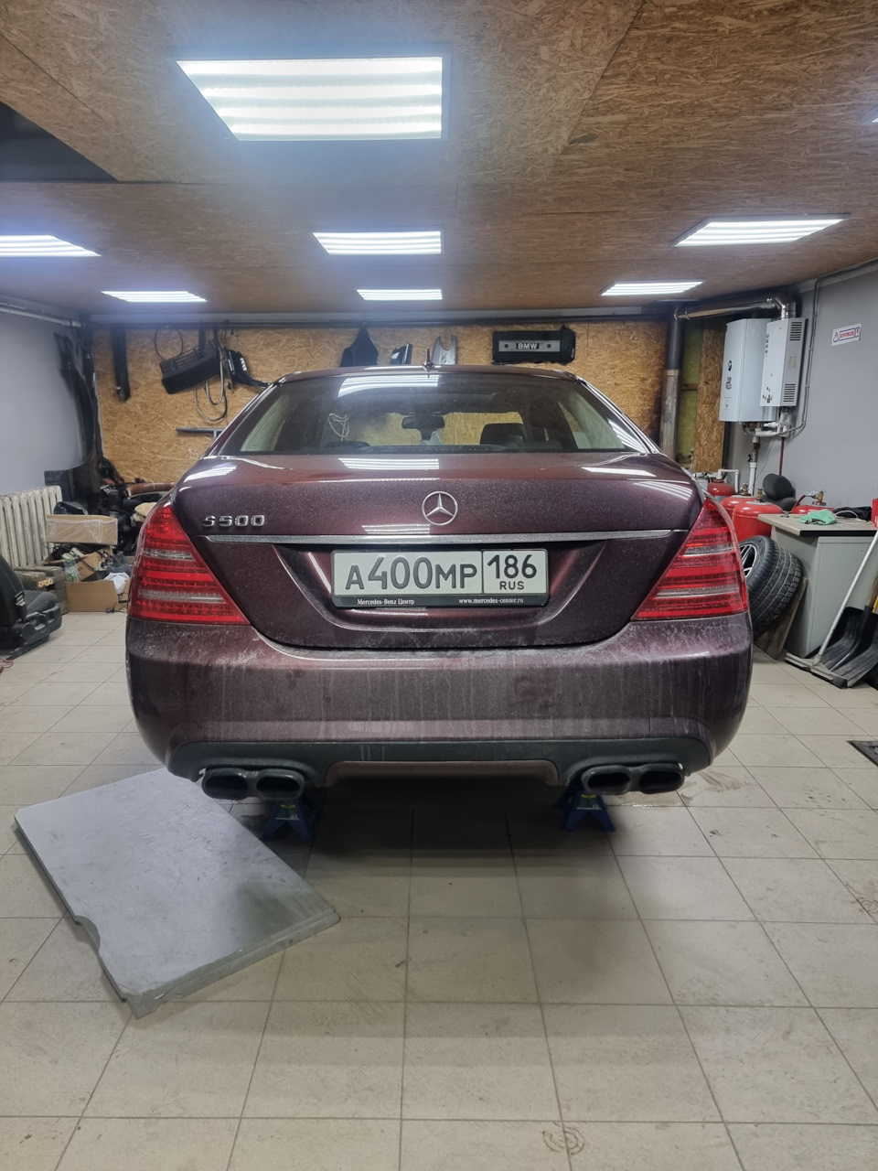 Ремонт задних арок и покраска крыльев — Mercedes-Benz S-Class (W221), 5,5  л, 2007 года | кузовной ремонт | DRIVE2