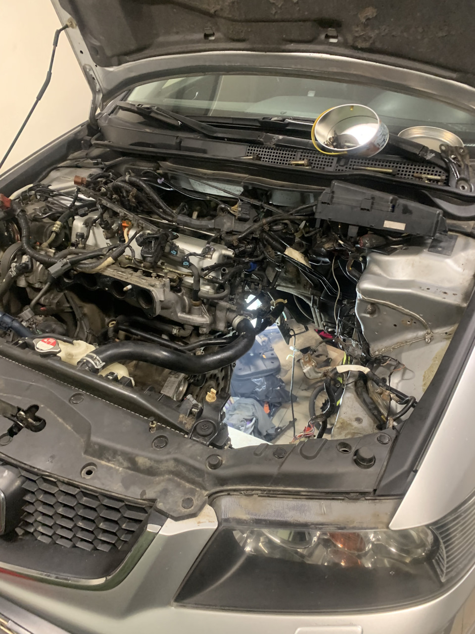 Замена акпп и рулевой рейки — Honda Accord Wagon (7G), 2,4 л, 2004 года ...