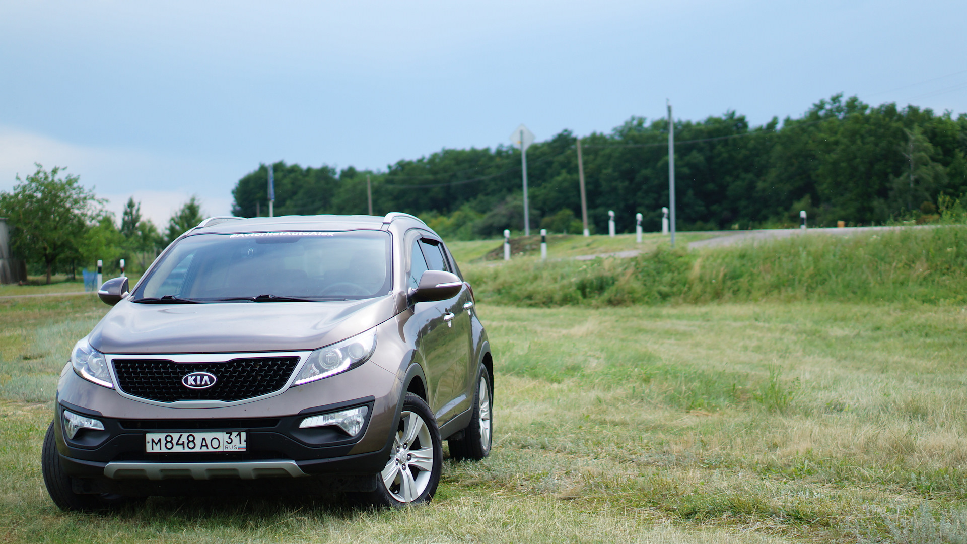 KIA Sportage (3G) 2.0 бензиновый 2012 | ///sports chocolate/// на DRIVE2