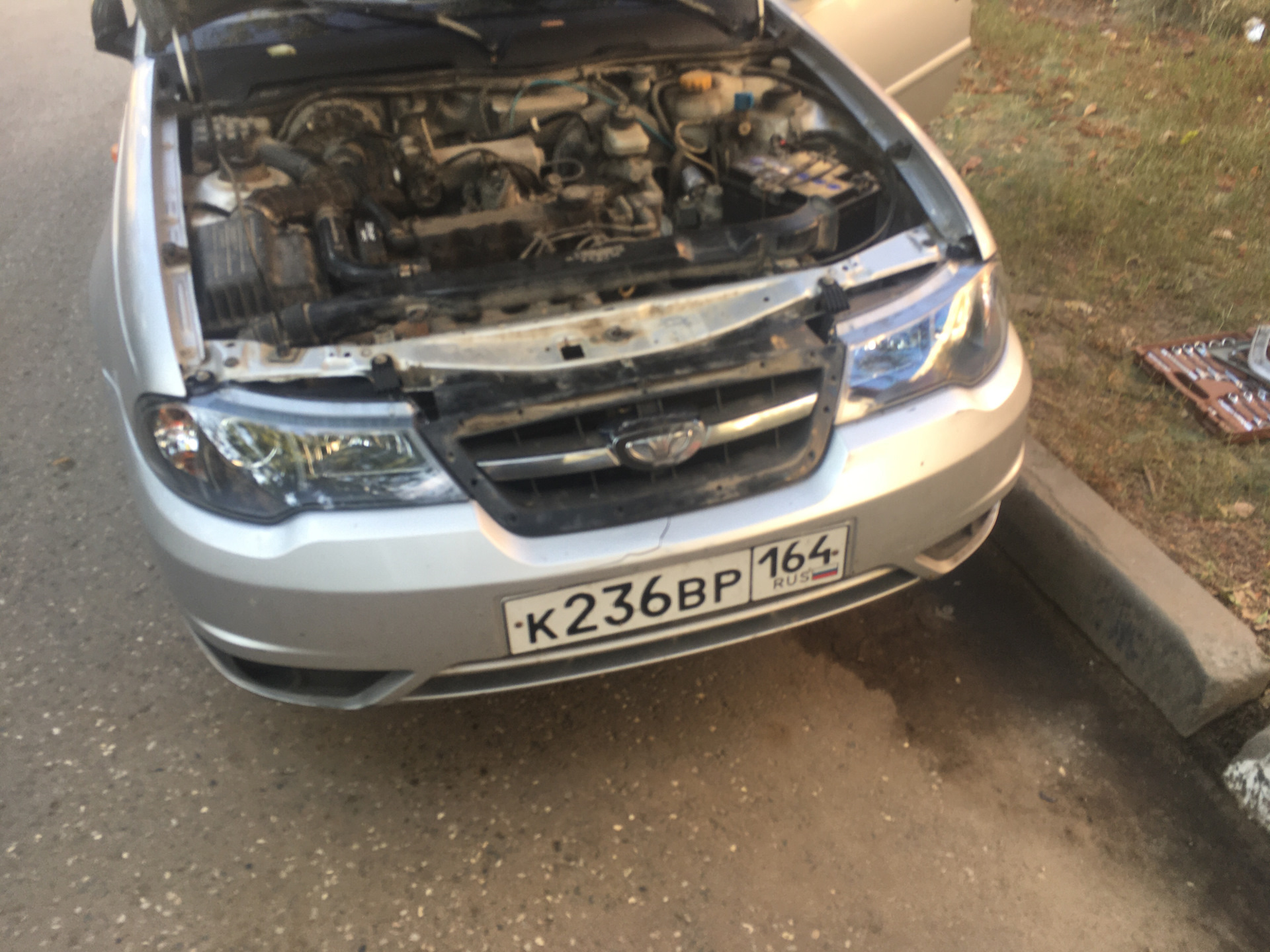 Фары — Daewoo Nexia (N150), 1,5 л, 2013 года | расходники | DRIVE2
