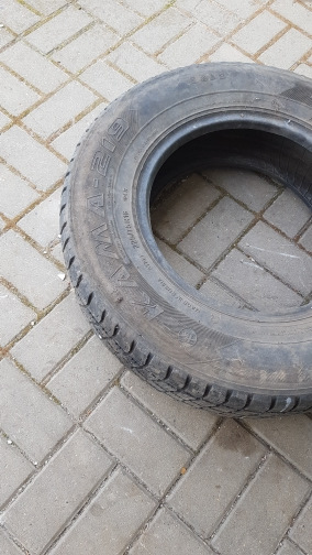 Шины всесезонные 235/75 R15, штампованные диски 15 на УАЗ 469. Б/у | 1 ...
