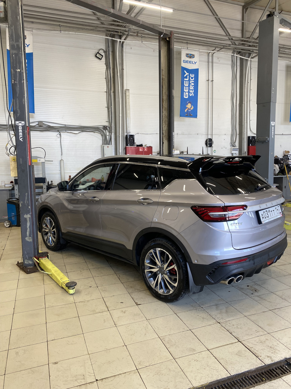 Photo from the logbook Geely Coolray (1G)