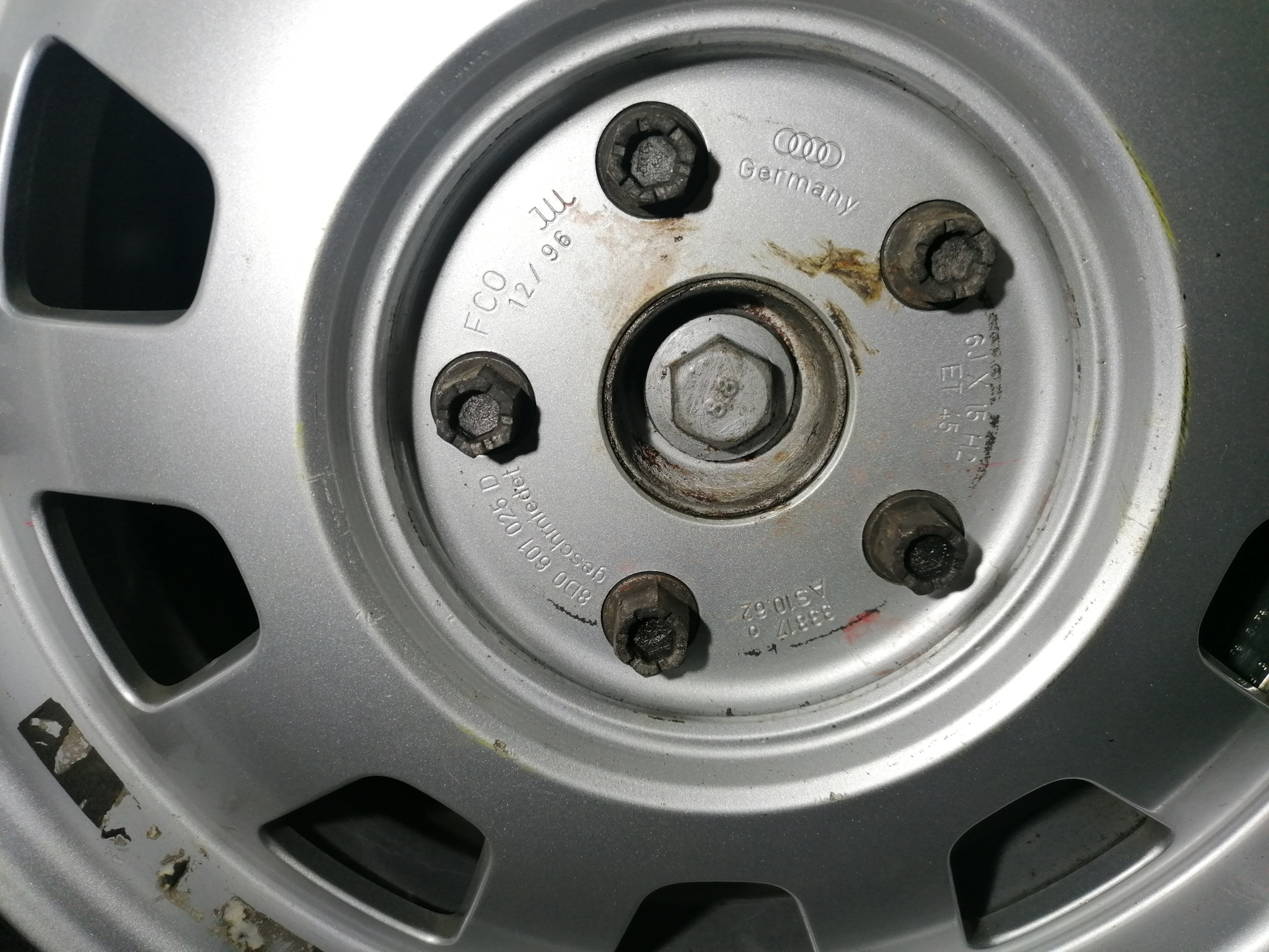 Подготовка к зиме — Audi A4 (B5), 2,6 л, 1997 года | колёсные диски ...