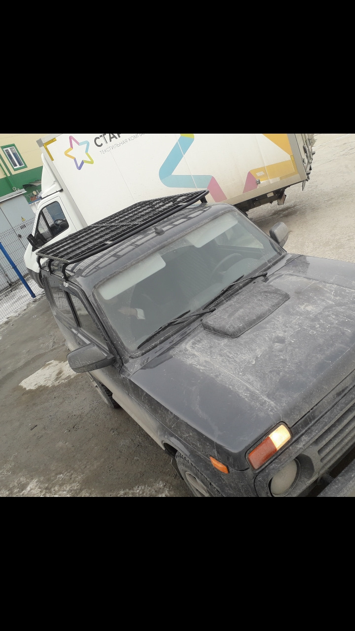 Продажи багажника пост… — Lada 4x4 3D, 1,7 л, 2021 года | аксессуары |  DRIVE2