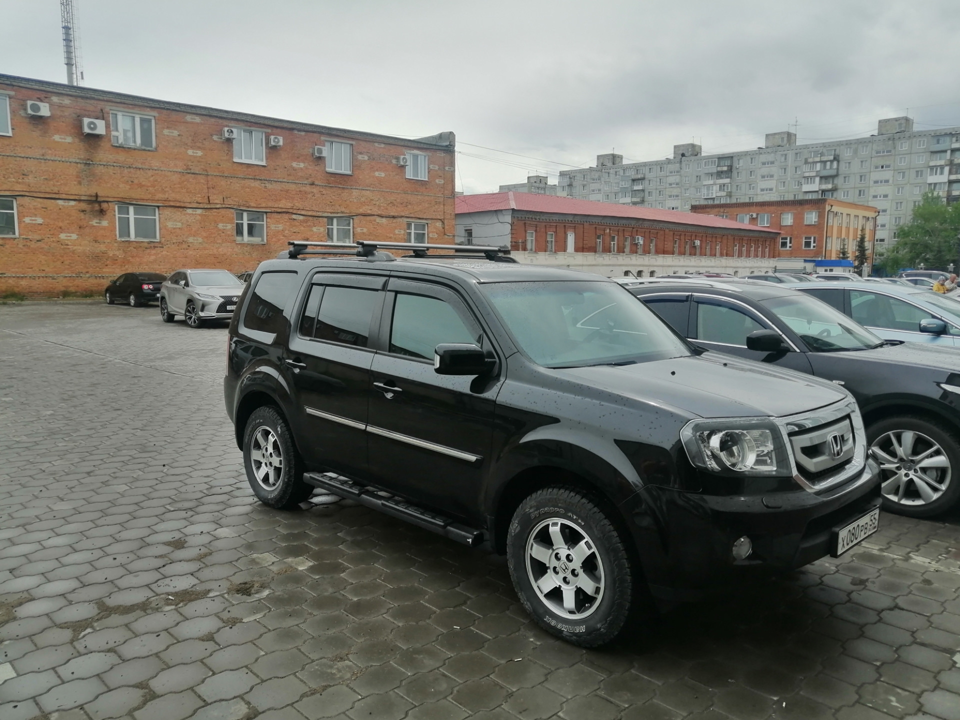 YUAGO Cosmo 210 — Honda Pilot (2G), 3,5 л, 2009 года | тюнинг | DRIVE2