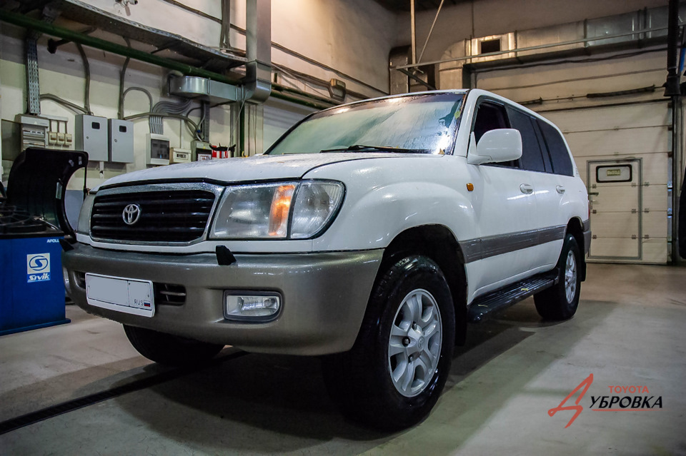 100 Крузак 1999 года. Один из первых. Большое ТО. Часть 1 — Lexus ...