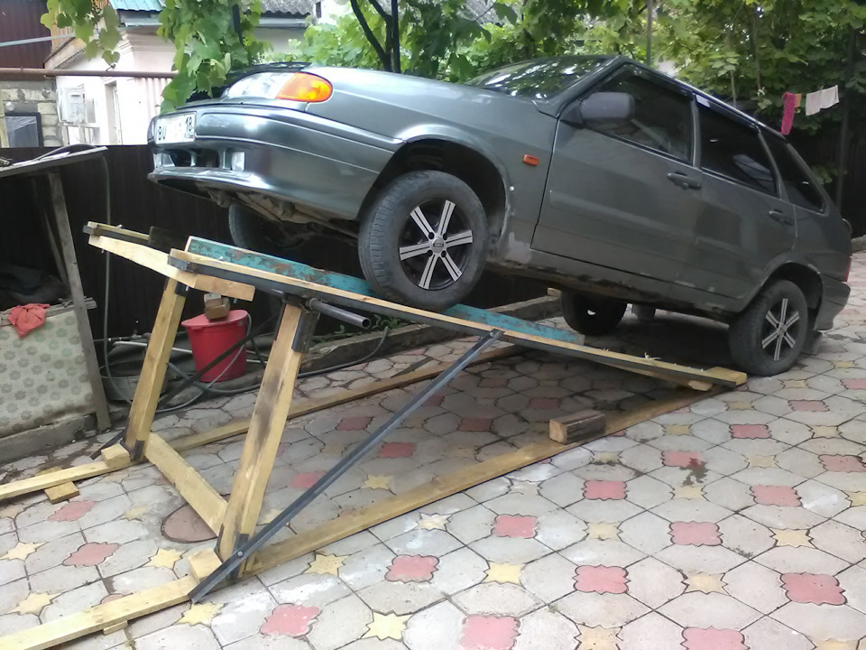 Разборная эстакада своими руками — Lada 2114, 1,6 л, 2008 года | другое ...