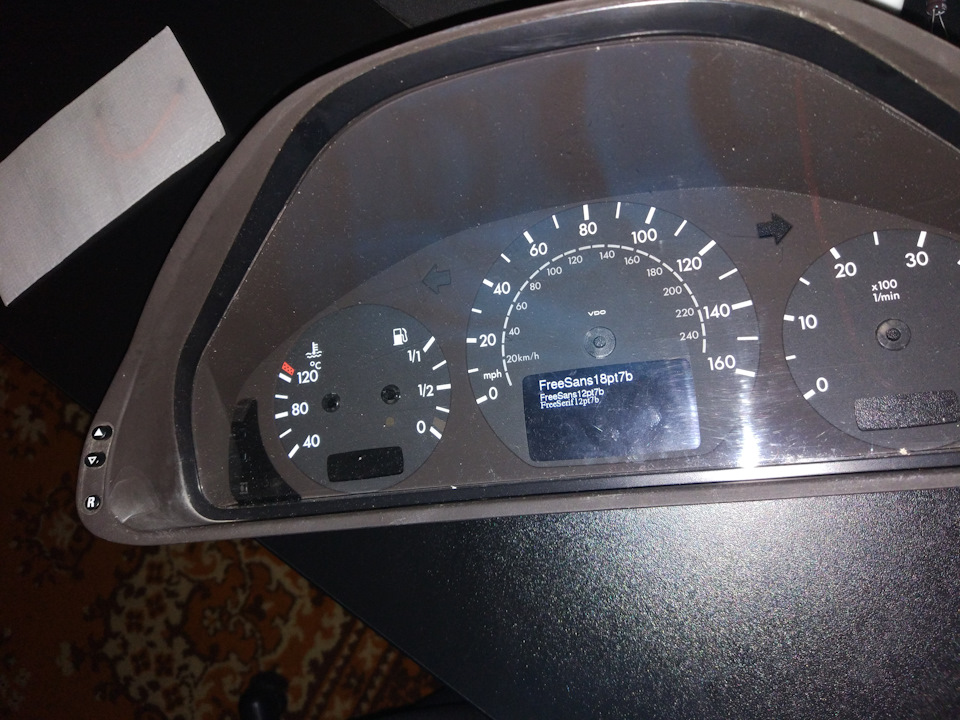 Мучаю приборку — Mercedes-Benz E-Class (W210), 2,3 л, 1995 года ...