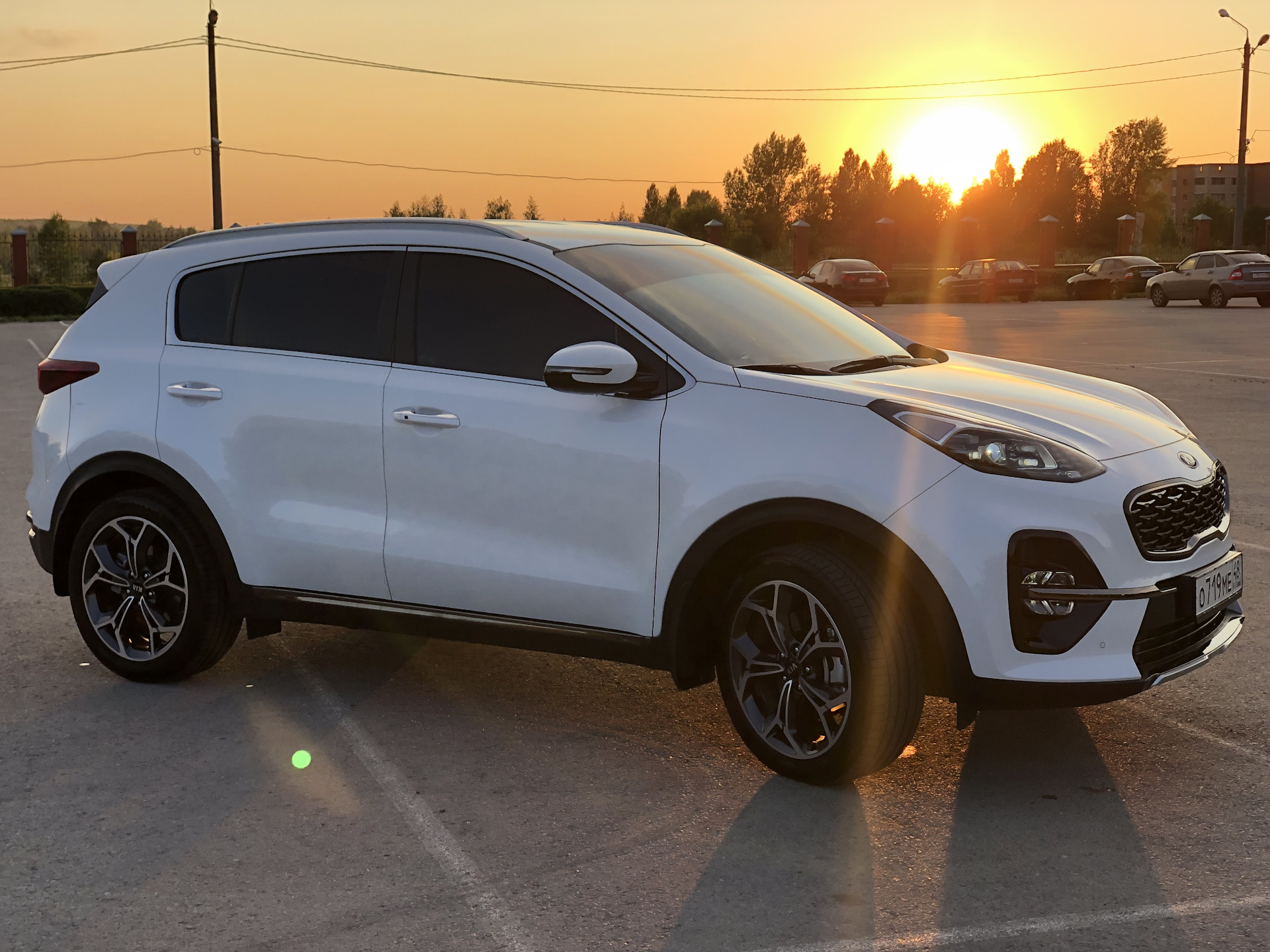 Kia Sportage 4 белая