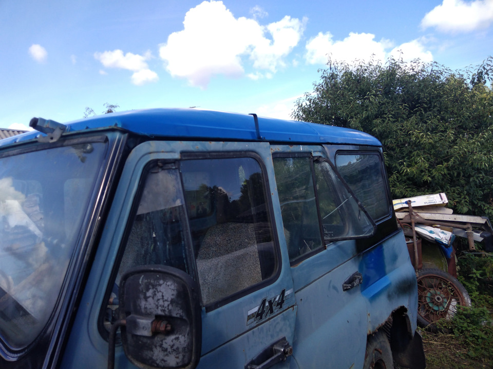 Подготовка металлической крыши — УАЗ 31512, 2,5 л, 1993 года | кузовной ...